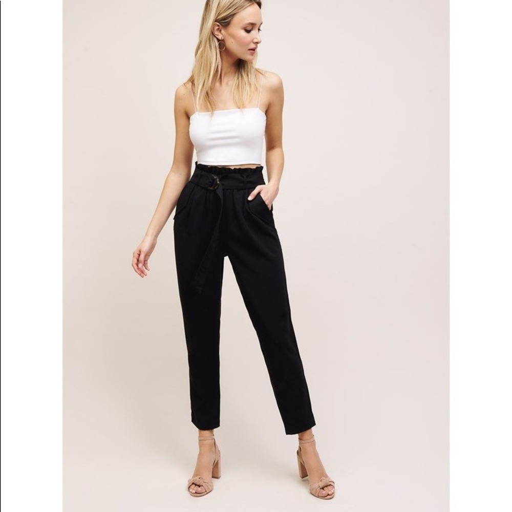 NWOT DYNAMITE PAPER BAG PANTS